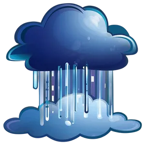 Cloud Cartoon Clipart PNG 06122024