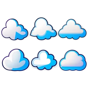Cloud Emoji PNG 50