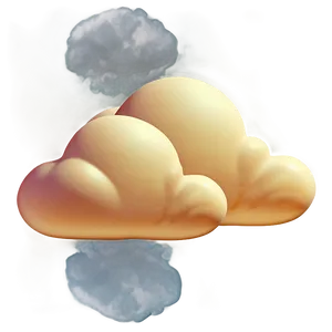 Cloud Emoji PNG 65
