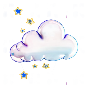 Cloud Shaped Balloon PNG Fkd66