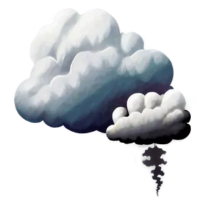 Cloud Silhouette PNG 91