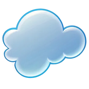 Cloud Speech Bubble Emoji PNG Vnu89 PNG