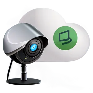Cloud Storage Security Camera PNG 60