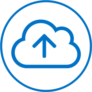 Cloud Upload Icon PNG image