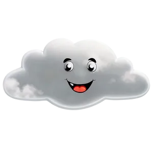 Cloud With Faces PNG Lge