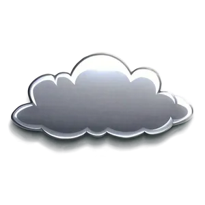Cloud With Silver Lining PNG Kxh54