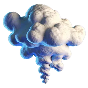 Cloudy C PNG