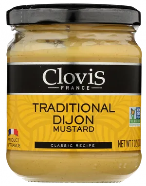 Clovis Traditional Dijon Mustard Jar