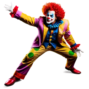 Clown Balancing Act PNG Jnu