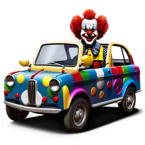 Clown Car Image PNG Oqb38