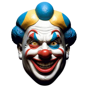 Clown Face Caricature PNG 42