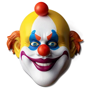Clown Face Emoji Png 05252024 PNG image