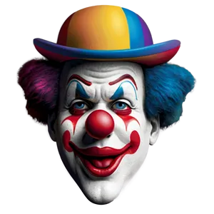 Clown Face Emoji PNG Pvd
