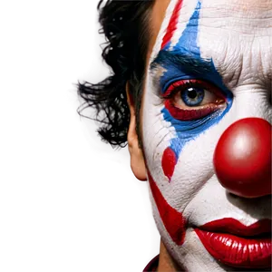 Clown Face Painting PNG Yvf15