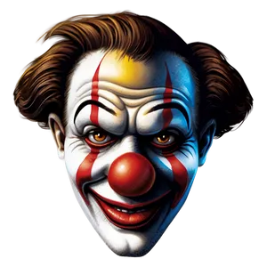 Clown Face Vector Art PNG 19