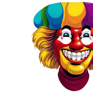 Clown Illustration PNG 05232024