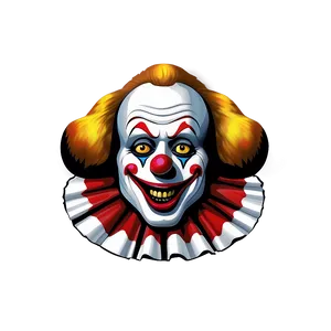 Clown Illustration PNG Oqa