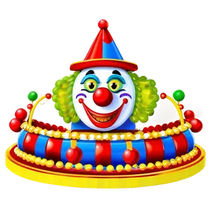 Clown Parade Float PNG Rlo74