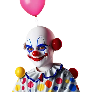 Clown With Balloons PNG 21