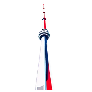 Cn Tower Detailed Vector Png Pdw PNG image