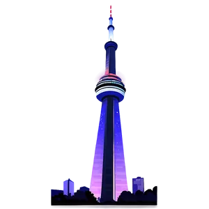 Cn Tower Starry Night Png 29 PNG image