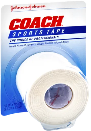 Coach Sports Tape Packaging PNG