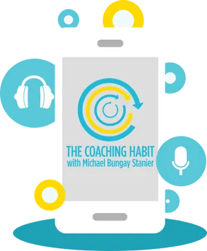 Coaching Habit Podcast Graphic PNG image