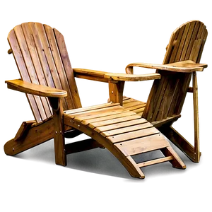 Coastal Adirondack Chair PNG 06292024 PNG