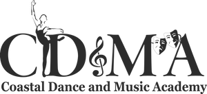 Coastal Dance Music Academy Logo PNG image