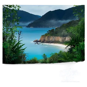 Coastal Mist Beauty Png 89 PNG image