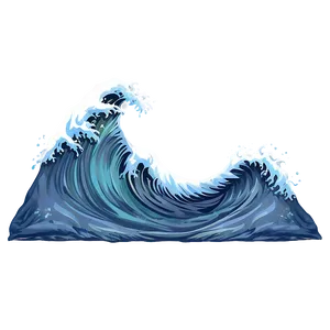 Coastal Tidal Wave Png 06252024 PNG image