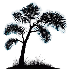 Coastal Tree Silhouette Png Yyw PNG image