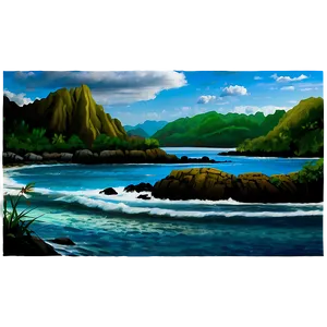 Coastal View Png 86 PNG image