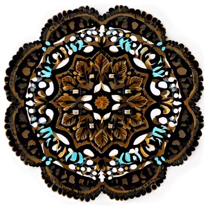 Coaster Doily PNG 38