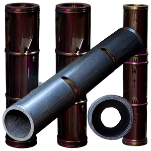 Coated Metal Pipe Png 05252024 PNG image