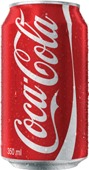 Coca Cola Can Condensation350ml PNG