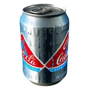 Coca Cola Can With Straw PNG 06122024