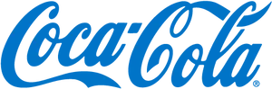 Coca Cola Logo Blue PNG image