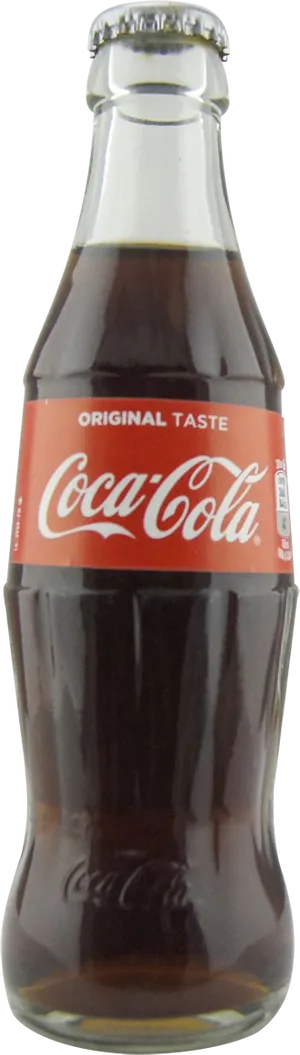 Coca Cola Original Taste Bottle PNG image