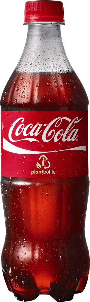 Coca Cola Plant Bottle Product Image PNG image