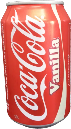 Coca Cola Vanilla Can PNG image