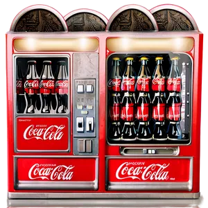 Coca Cola Vending Machine Png 05242024 PNG image