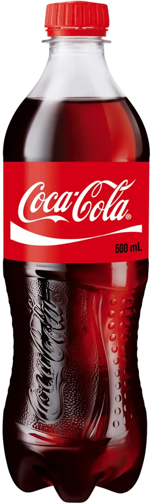 Coca Cola600ml Bottle PNG image