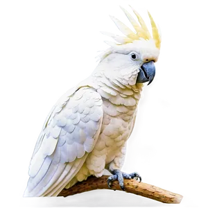 Cockatoo Bird White PNG Ytp20
