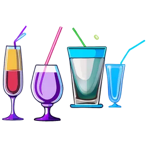 Cocktail Glass Outline PNG Hyw