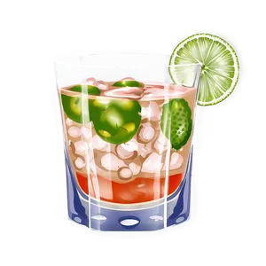 Cocktail Glass Set PNG Vkr