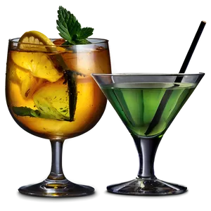 Cocktails A PNG image