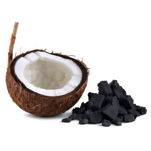 Coconut Charcoal PNG 81