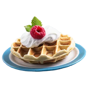 Coconut Cream Waffle PNG Wnu PNG
