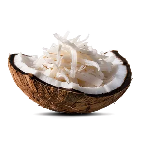 Coconut Flakes Heap PNG Caw22 PNG